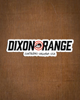 Dixon Range Sticker