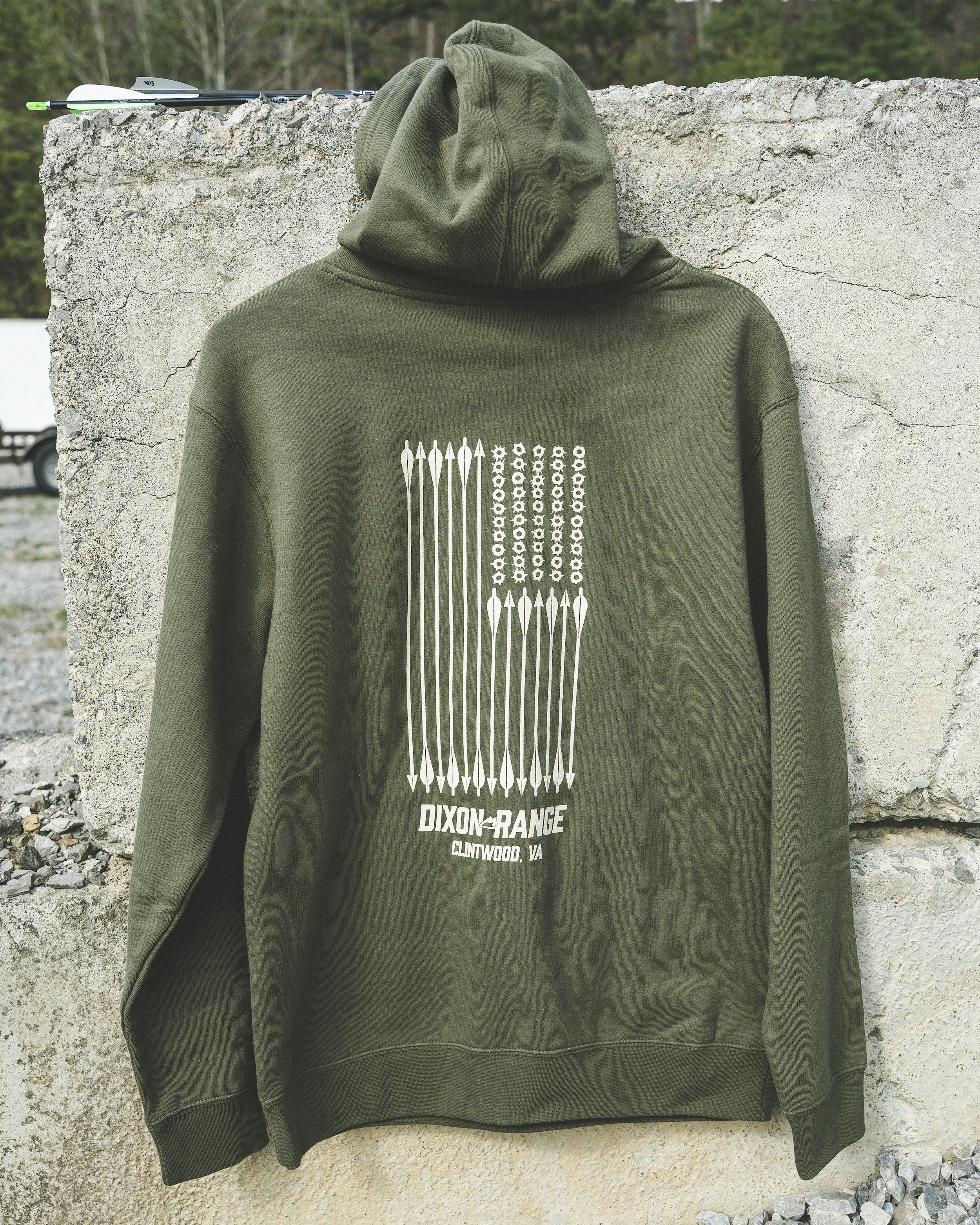 Dixon Range Flag Hoodie