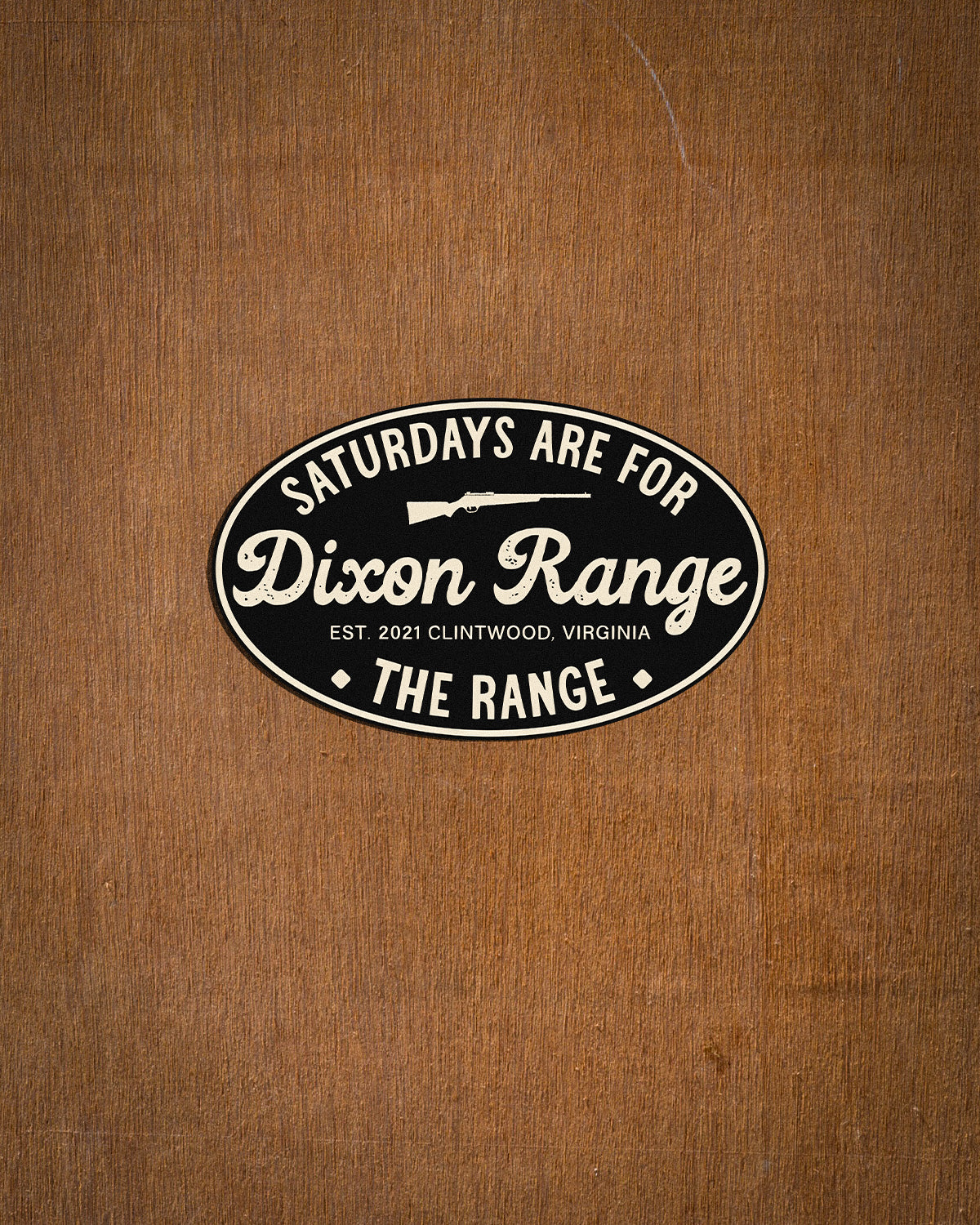Saturdays are for the Range Sticker